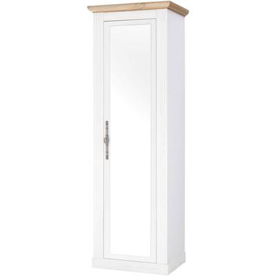 Schuhschrank HOME AFFAIRE "WESTMINSTER TOPSELLER", pinie weiß, wotan eiche, B:66cm H:203cm T:46cm, Schränke, im romantischen Landhausstil Image