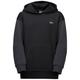 Kapuzenpullover JACK WOLFSKIN "SPIRIT HOODY Y" Gr. 176, schwarz (black) Kinder Pullover Kinder-Outdoorbekleidung