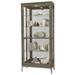 Howard Miller® Sheena Lighted Curio Cabinet Wood in Gray | 78.875 H x 35.75 W x 16.25 D in | Wayfair 680694