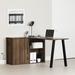 South Shore Zolten L-Shape Desk Wood/Metal in Brown | 30 H x 59.75 W x 43.5 D in | Wayfair 14343