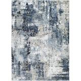 Blue/Gray 94 W in Area Rug - Trent Austin Design® Cosey Abstract Navy/Gray Area Rug, Polypropylene | Wayfair 3BB4669989324A12ADA043902A8A0589