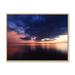 Highland Dunes Dramatic Panoramic Tropical Sunset - Nautical & Coastal Canvas Wall Art Canvas in Blue/Pink/Yellow | 12 H x 20 W x 1 D in | Wayfair