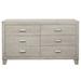 Rosecliff Heights Acton 6 Drawer Double Dresser Wood in Brown/Gray | 33.5 H x 58.5 W x 16.5 D in | Wayfair 37AF1919AA89412C83216788AA3D876A