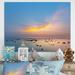 Highland Dunes Tropical Sunset Sky And Sea II - Nautical & Coastal Canvas Wall Art Canvas in Blue/Orange | 8 H x 12 W x 1 D in | Wayfair