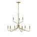 ELK Home Genista 28 Inch 9 Light Chandelier - H0019-9617