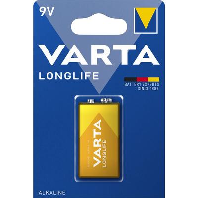 Varta - Longlife 9V Block Batterie 4122 (1er Blister)