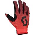 Scott 350 Dirt Evo Rot/Schwarze Motocross Handschuhe, schwarz-rot, Größe 2XL