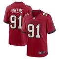 Men's Nike Mike Greene Red Tampa Bay Buccaneers Game Player Jersey