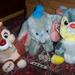 Disney Toys | Disney Plush Thumper Dale & Dumbo Has Tags 3 Pc Stuffed Animals Vintage Korea | Color: Gray/White | Size: Osg