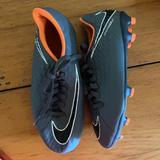 Nike Shoes | 2.5 Y Nike Hypervenom Soccer Cleats | Color: Black/Gray | Size: 2.5b