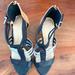 Jessica Simpson Shoes | Jessica Simpson Tri Tone Strappy Heels, Size 7.5. | Color: Black/Tan | Size: 7.5