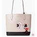 Kate Spade Bags | Authentic Kate Spade Disney Reversible Tote | Color: Black/Cream | Size: W 18.3” H 12.4” D 6.3”