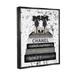 Stupell Industries Glam Fashion Book Stack Grey Bow Pump Heels Ink Canvas Wall Art By Amanda Green Canvas in Black | 21 H x 17 W x 1.7 D in | Wayfair