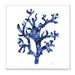 Stupell Industries Ocean Coral Plant Sea Life Blue Pattern Wall Plaque Art By Patti Mann Wood in Blue/Brown/White | 12 H x 12 W x 0.5 D in | Wayfair