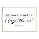 Stupell Industries Romantic Couple Quote Casual Typography Design Wall Plaque Art By Lettered & Lined in Brown/White | Wayfair an-873_wd_13x19