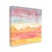 Stupell Industries Abstract Landscape Red Orange Sun Rays Watercolor Canvas Wall Art By Elvira Errico Canvas in Blue/Orange/Pink | Wayfair