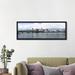 Ebern Designs Panoramic 'Willamette River, Portland, Multnomah County, Oregon' Photographic Print on Canvas in White | Wayfair