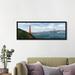 Ebern Designs Panoramic Suspension Bridge Across a Bay, Golden Gate Bridge, San Francisco Bay, San Francisco | 24 H x 36 W x 1.5 D in | Wayfair