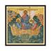 Astoria Grand Christian Duc in Altum, Put Out Into the Deep Painting Print on Canvas in Brown/Green/Yellow | 18 H x 18 W x 1.5 D in | Wayfair