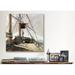 Vault W Artwork "The Ship's Deck" by Edouard Manet Painting Print on Wrapped Canvas in Blue/Brown | 26 H x 26 W x 1.5 D in | Wayfair