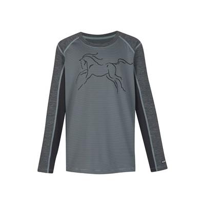 Kerrits Kids First Pass Base Layer Top - S - Seagl...