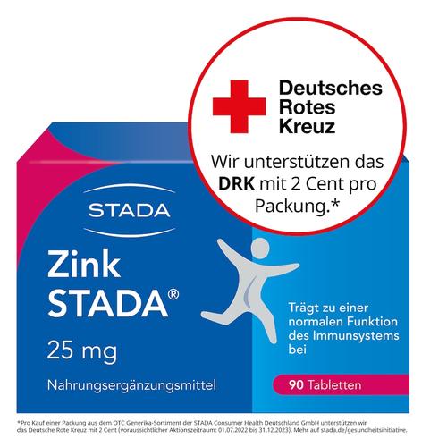 Stada – ZINK 25 mg Tabletten Mineralstoffe