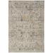 Brown/Gray 136 x 102 x 0.25 in Area Rug - Bungalow Rose Rectangle Floral Power Loomed Area Rug in Gray/Tan/Brown | 136 H x 102 W x 0.25 D in | Wayfair