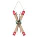 The Holiday Aisle® Danish Ski Wood Hanging Figurine Ornament Wood in Red/Brown | 14 H x 7.5 W x 1 D in | Wayfair 8A8296773E1C4078BD264DB4FA7473F7