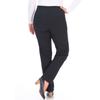 Schlupfhose KJBRAND "SUSIE Bengaline", Damen, Gr. 54 (27), K-Gr, blau (marine), Web, Obermaterial: 80% Viskose, 17% Polyamid, 3% Elasthan, casual, gerade lang, Hosen, Sommerhose mit Schlupfbund
