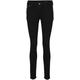 Skinny-fit-Jeans TOM TAILOR DENIM "JONA" Gr. 32, Länge 32, schwarz (clean dark stone black denim) Damen Jeans Röhrenjeans