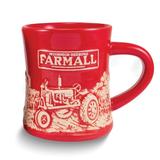 Curata Farmall F-20 Model Raised-Relief Design 12 Ounce Stoneware Diner Mug