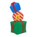 First Traditions™ 6 ft. Inflatable Stacked Christmas Gifts - 72 in