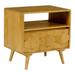 Aurelle Home Oslo Mid-Century Modern Nightstand