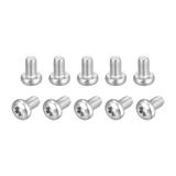 M5x8mm Torx Security Machine Screws, 20pcs 316 Stainless Steel Pan Head Screw - Silver