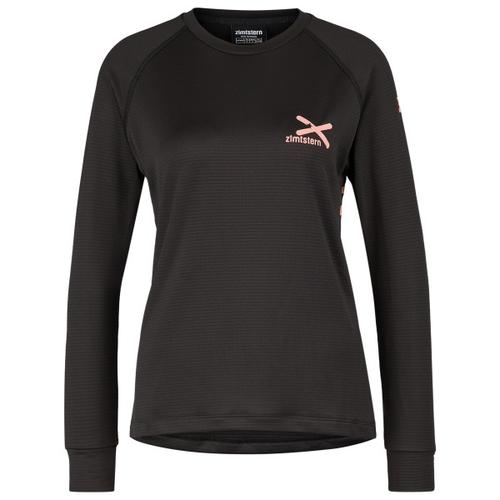 Zimtstern – Women’s Crewz Shirt L/S – Fleecepullover Gr S schwarz