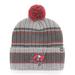 Men's '47 Graphite Tampa Bay Buccaneers Rexford Cuffed Knit Hat with Pom