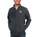 Men's Antigua Heather Charcoal Texas Southern Tigers Course Full-Zip Jacket