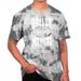 Men's Uscape Apparel Black Purdue Boilermakers Crystal Tie-Dyed T-Shirt