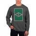 Men's Uscape Apparel Black Florida Gulf Coast Eagles Pigment Dyed Fleece Crewneck Sweatshirt