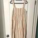 Madewell Dresses | Euc Madewell Striped Dress - Size 10 | Color: White | Size: 10