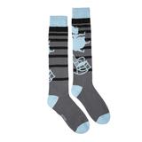 Disney Accessories | Disney Falling Alice Socks Alice Through The Looking Glass - New | Color: Blue/Gray | Size: Os