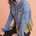 Anthropologie Jackets & Coats | Anthropologie Pilcro Flounce Hem Jean Jacket | Color: Blue/Green | Size: Xs