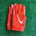 Nike Underwear & Socks | New Nike Vapor Jet 6.0 Wr Football Gloves Xxl Orange Team Exclusive | Color: Orange | Size: Xxl