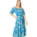 Lilly Pulitzer Dresses | Lilly Pulitzer Off The Shoulder Dress | Color: Blue | Size: Xs
