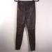 Free People Pants & Jumpsuits | Free People Brown Faux Leather Pants Size 26 | Color: Brown | Size: 26