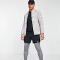 Nike Jackets & Coats | Nike Run A.I.R. Nathan Bell Men's Running Jacket Light Gray Size Xl | Color: Gray/White | Size: Xl
