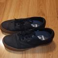 Vans Shoes | Chima Ferguson Van's Pro Black Canvas Shoes 6.5 | Color: Black | Size: 6.5