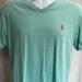 Polo By Ralph Lauren Shirts | Men’s “Polo Ralph Lauren” V-Neck Tee Shirt | Color: Blue | Size: S