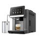 Acopino Kaffeevollautomat Kaffeemaschine Espressomaschine Barletta, großes Farbdisplay, mit Milchsystem für perfekten Kaffeegenuss (anthrazyt)