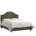 Red Barrel Studio® Low Profile Standard Bed Upholstered/Cotton | 49 H x 78 W x 87 D in | Wayfair C77C2A8ABDA148DE8E89739E753F4BE7